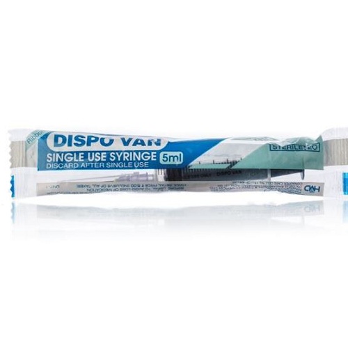 Dispovan Syringe 5ml-23G x 1